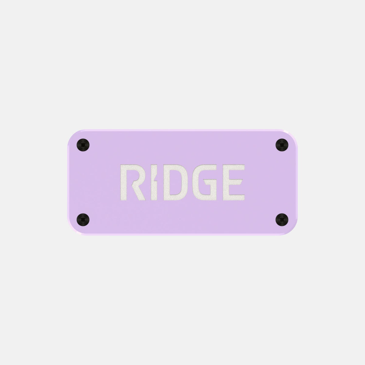 Ridge Logo Plate - Lavender