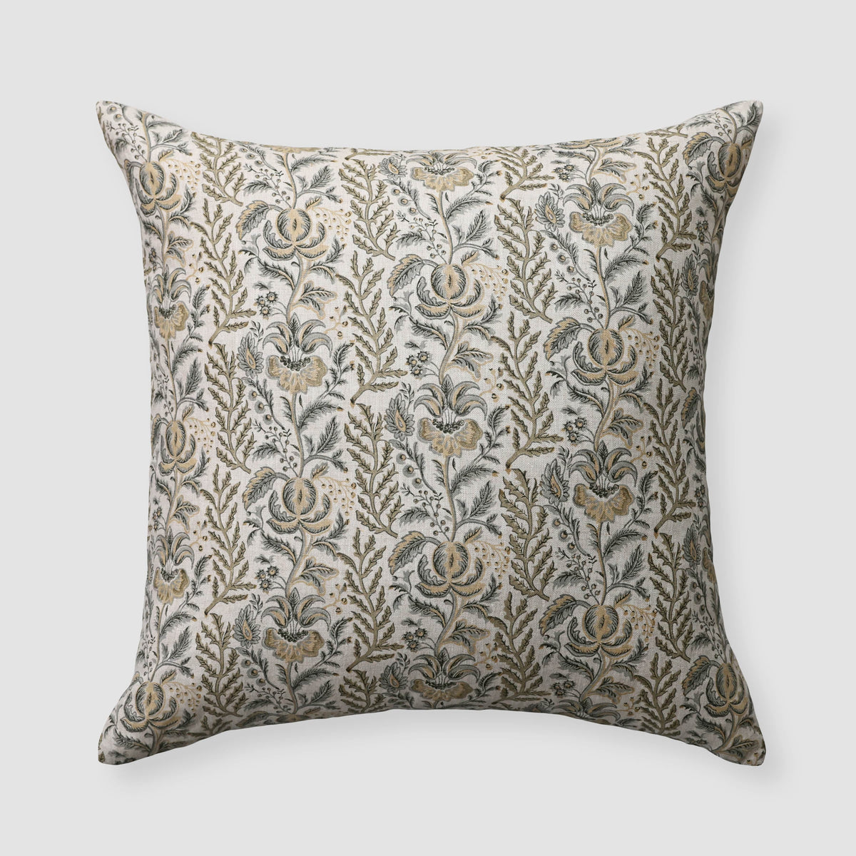 Lia Block Print Pillow