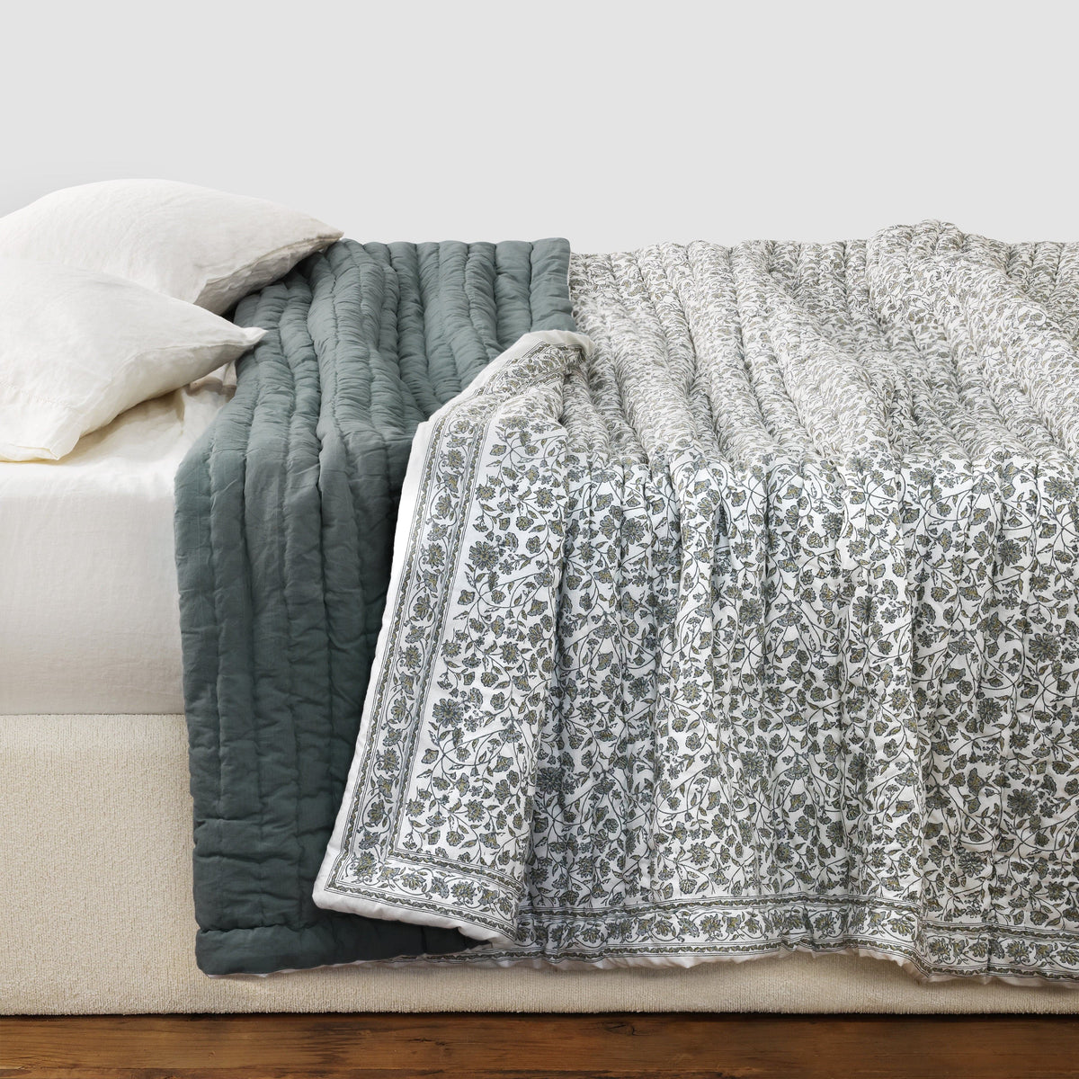 Lianna Block Print Quilt