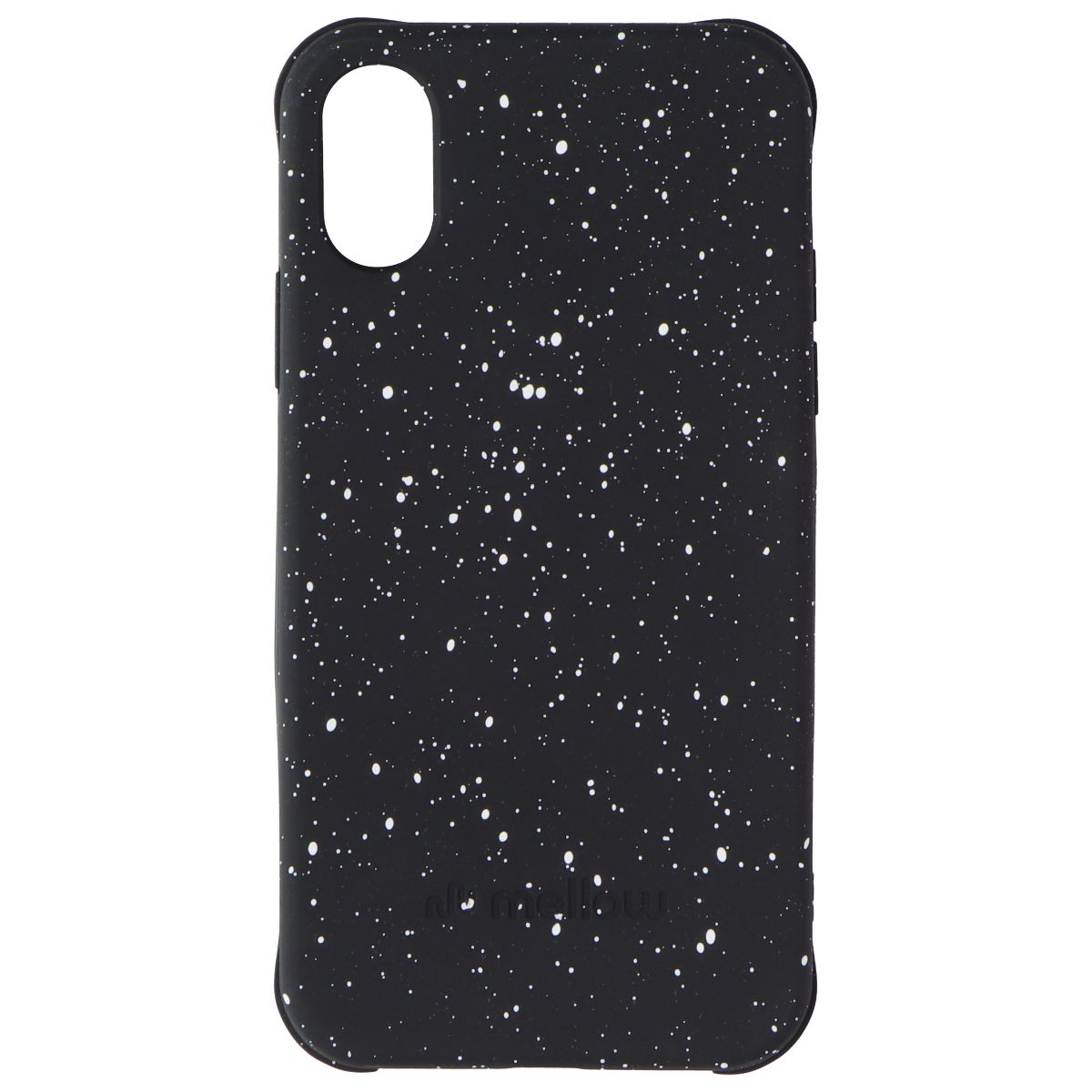 Mellow Bio Series Soft Case for Apple iPhone Xs/X Smartphones - Black - New