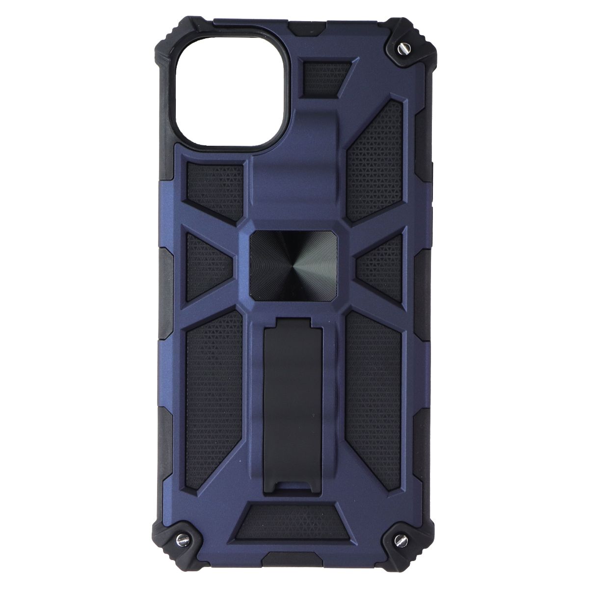 Mybat Rugged Kickstand Case for Apple iPhone 14 Plus - Blue/Black - New