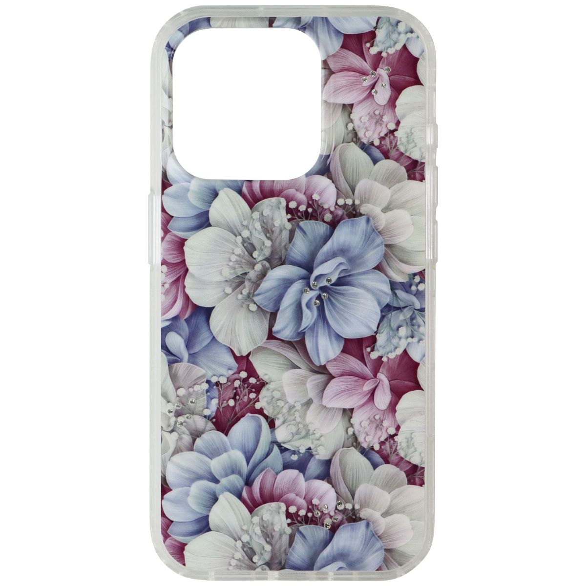 MyBat Pro Mood Series Case for MagSafe for iPhone 15 Pro - Petals and Pearls - New