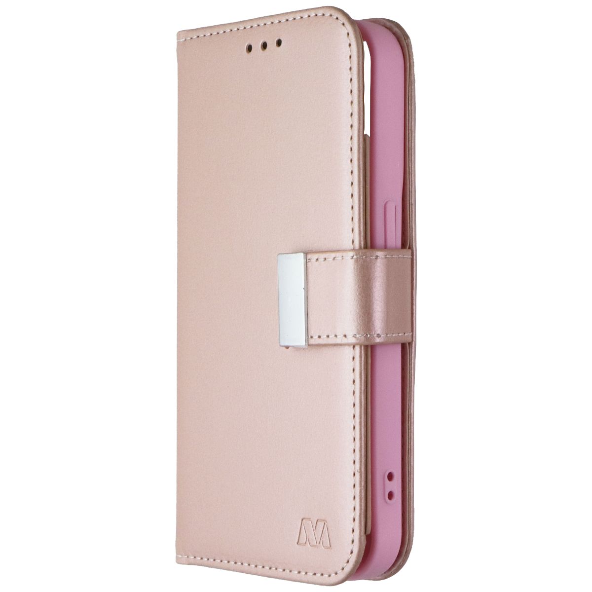 MyBat Pro MyJacket Xtra Series Wallet Case for Apple iPhone 15 Pro - Rose Gold - New