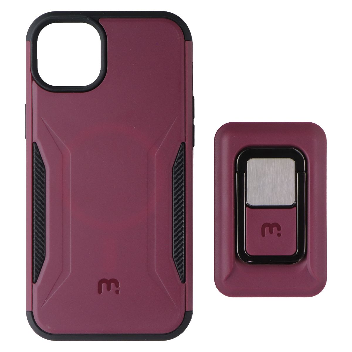 MyBat Pro Stealth Series Case with MagKick for Apple iPhone 14 Plus - Plum - New