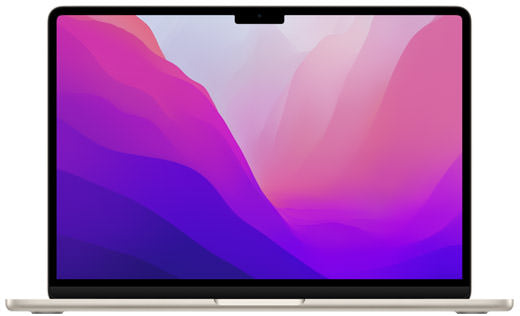 Apple MacBook Air 13 2022 Gold 3.49 GHz M2 8-Core CPU 24GB Unified