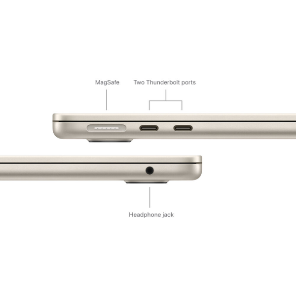 Apple MacBook Air M3 13-inch 256GB 8GB RAM 8-Core CPU 8-Core GPU (2024) Starlight