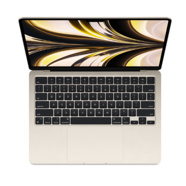 Apple MacBook Air M2 13-inch 256GB 16GB RAM 8-Core CPU 8-Core GPU (Mid 2022) Starlight
