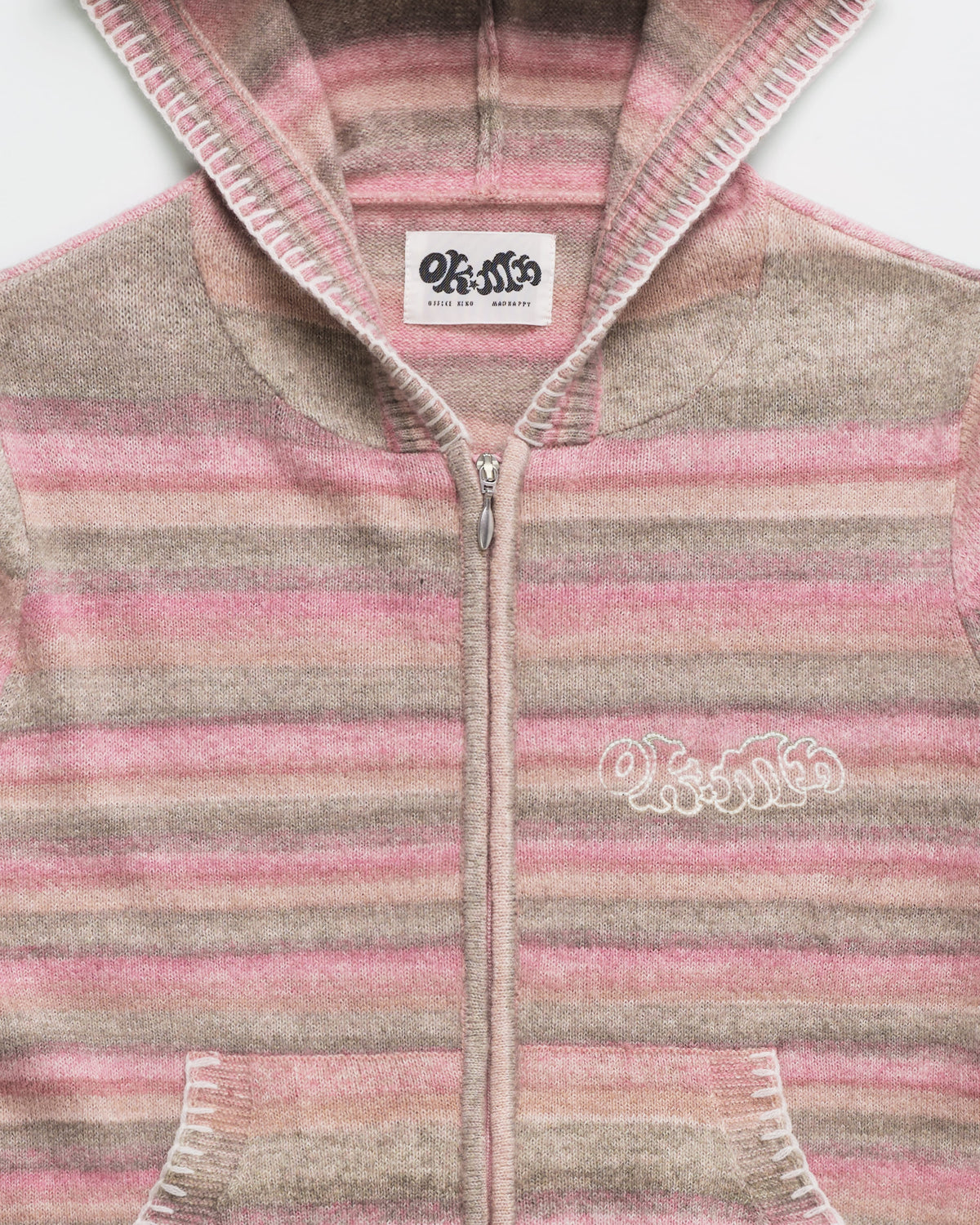 Office Kiko Space Dye Zip Up