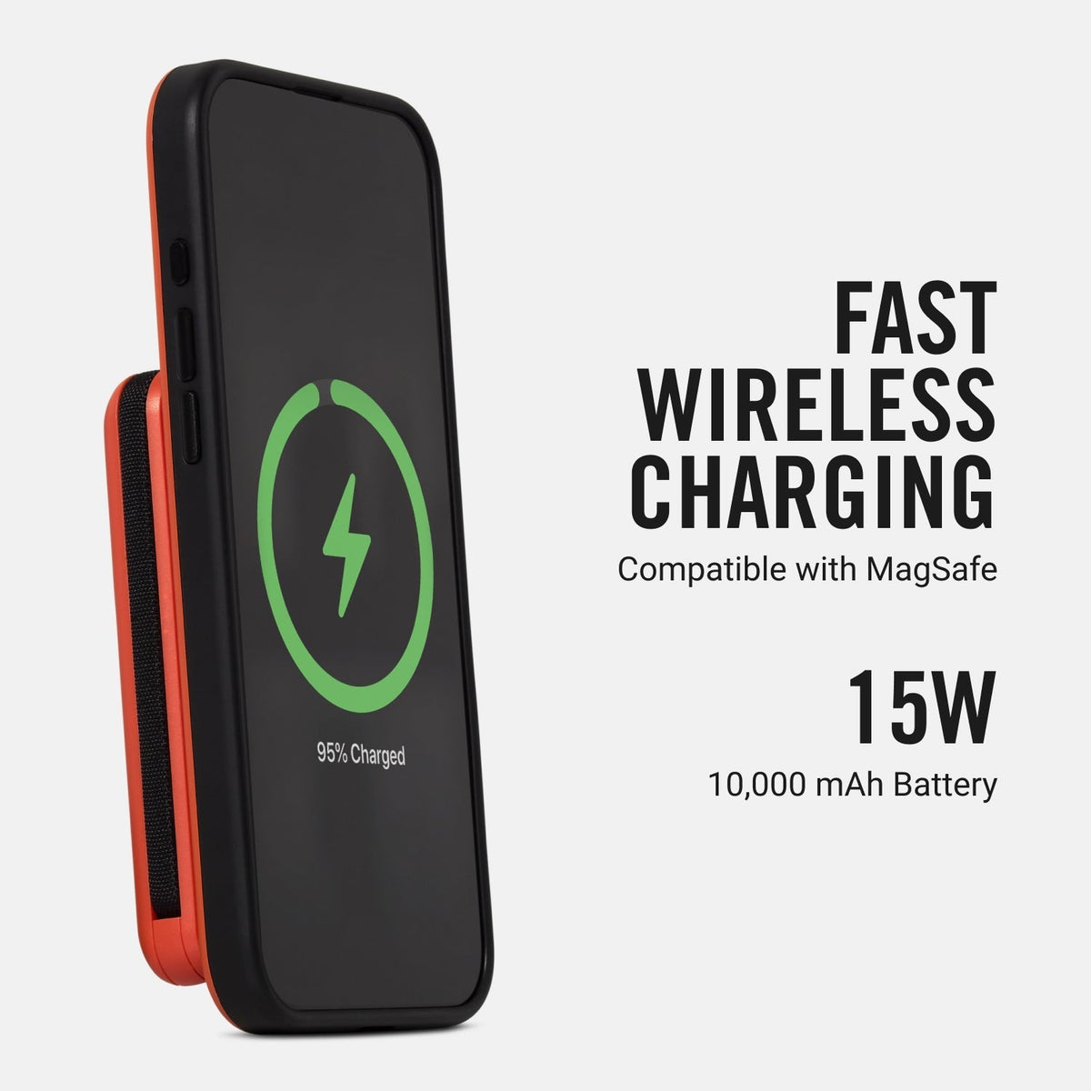 Magnetic Power Bank - Basecamp Orange