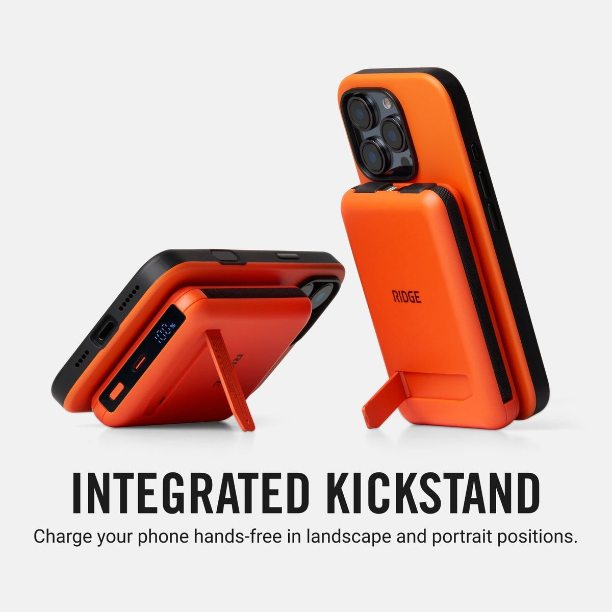 Everyday Charging Kit - iPhone 16 Pro Max - Basecamp Orange