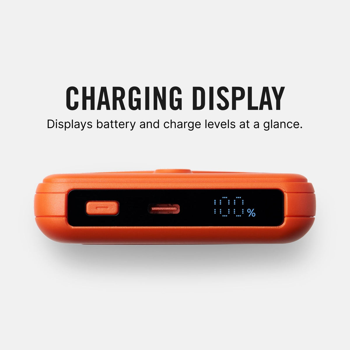 Magnetic Power Bank - Basecamp Orange
