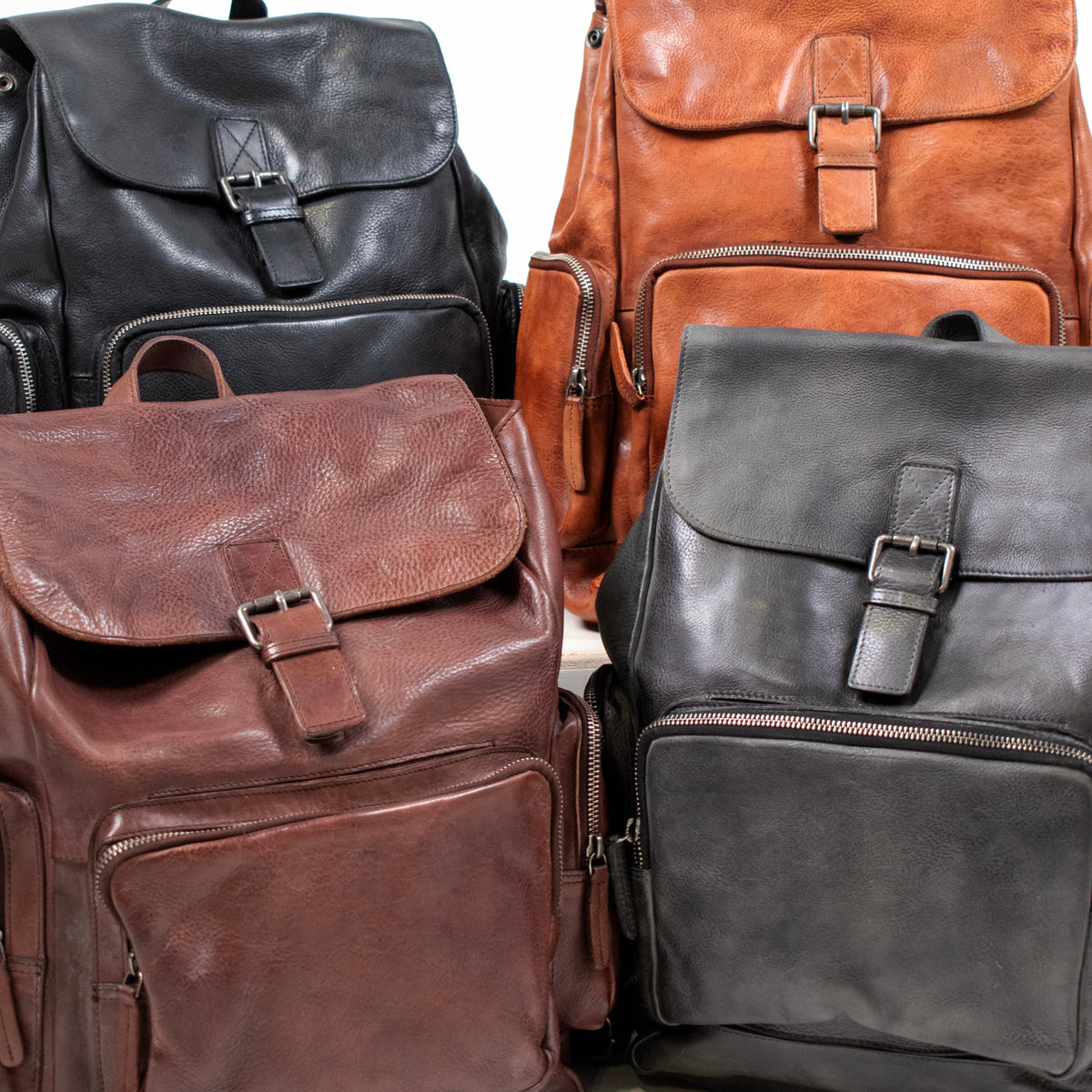 Mateo Leather Backpack