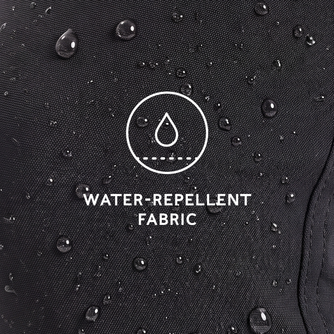 Milton Womens Water Resistant Slim Trouser Short - Black