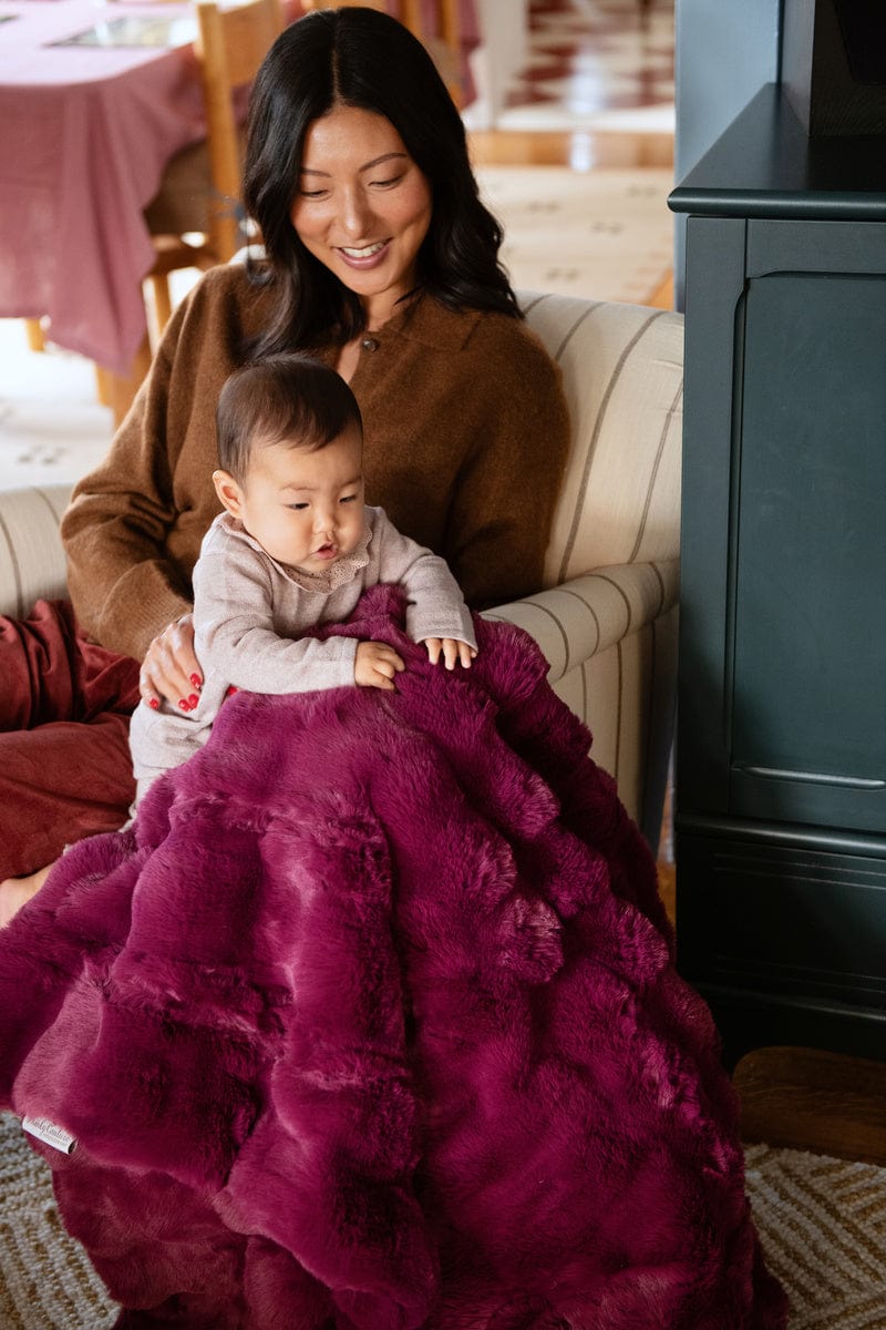 Premium Cloud Plum Blanket