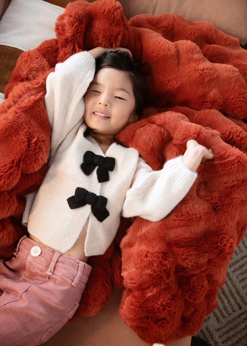 Premium Cloud Paprika Blanket
