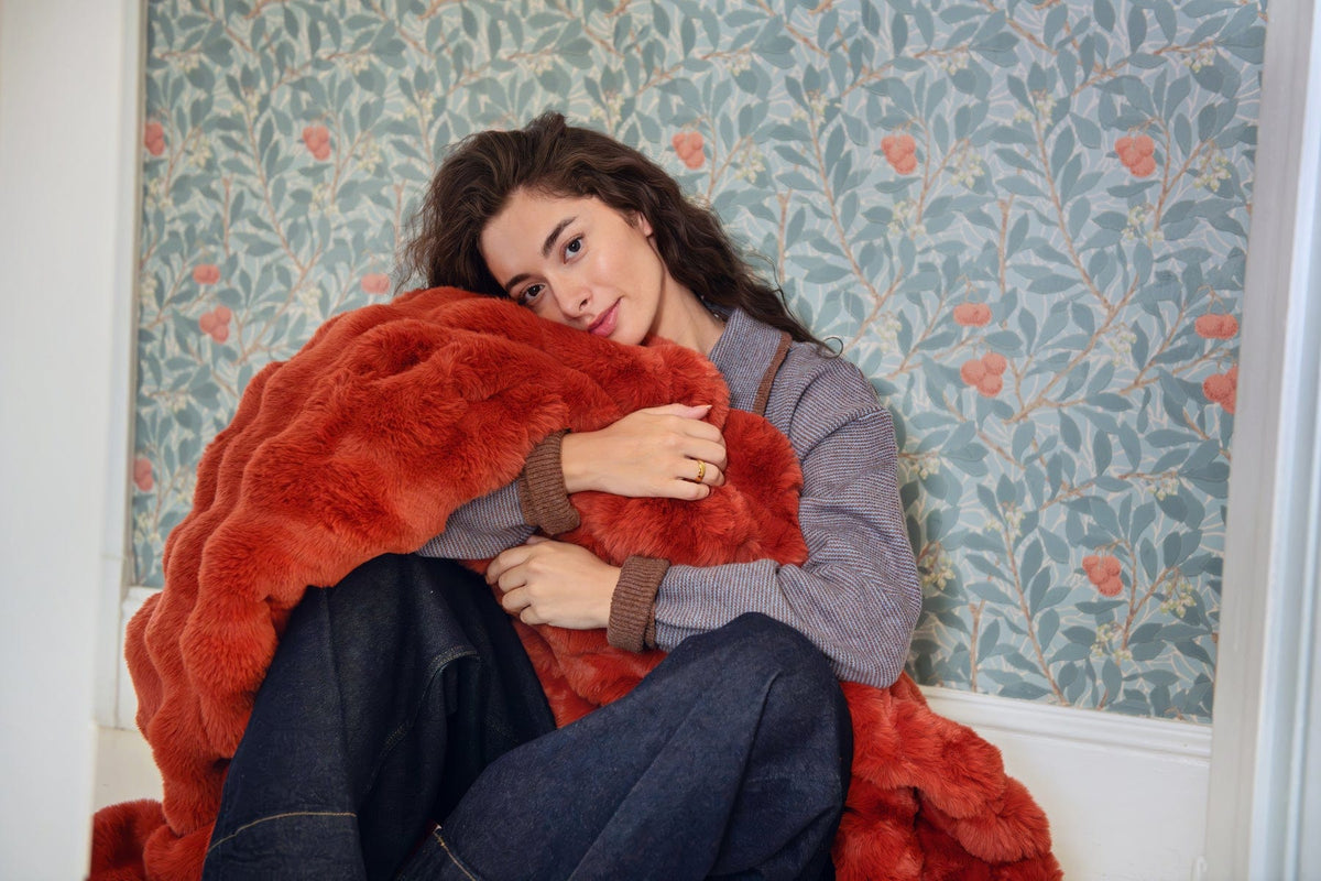 Premium Cloud Paprika Blanket