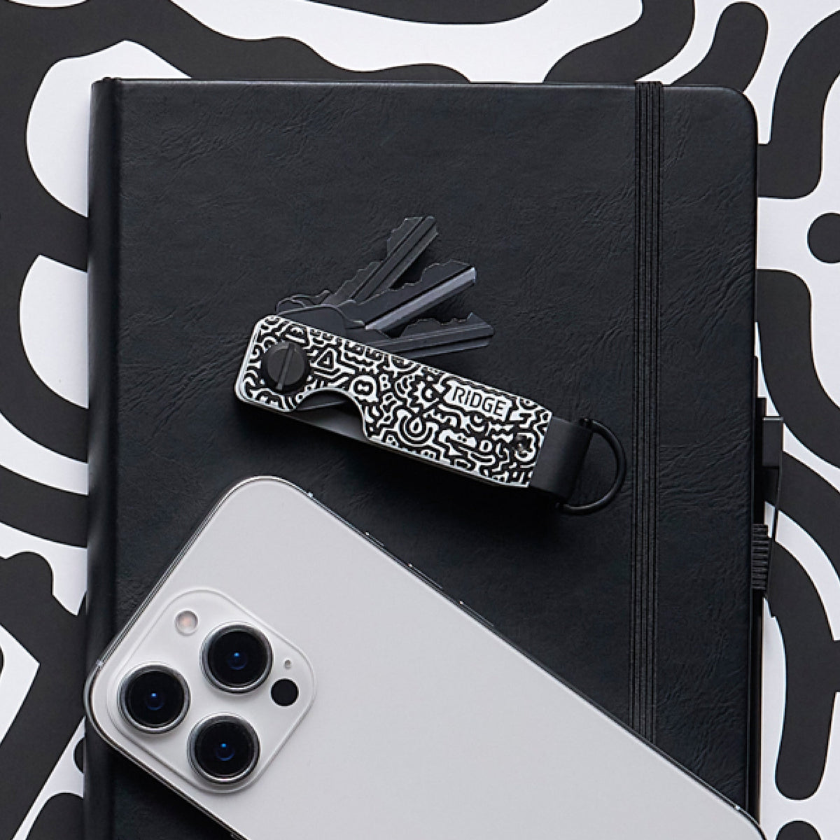Ridge KeyCase - Mr Doodle