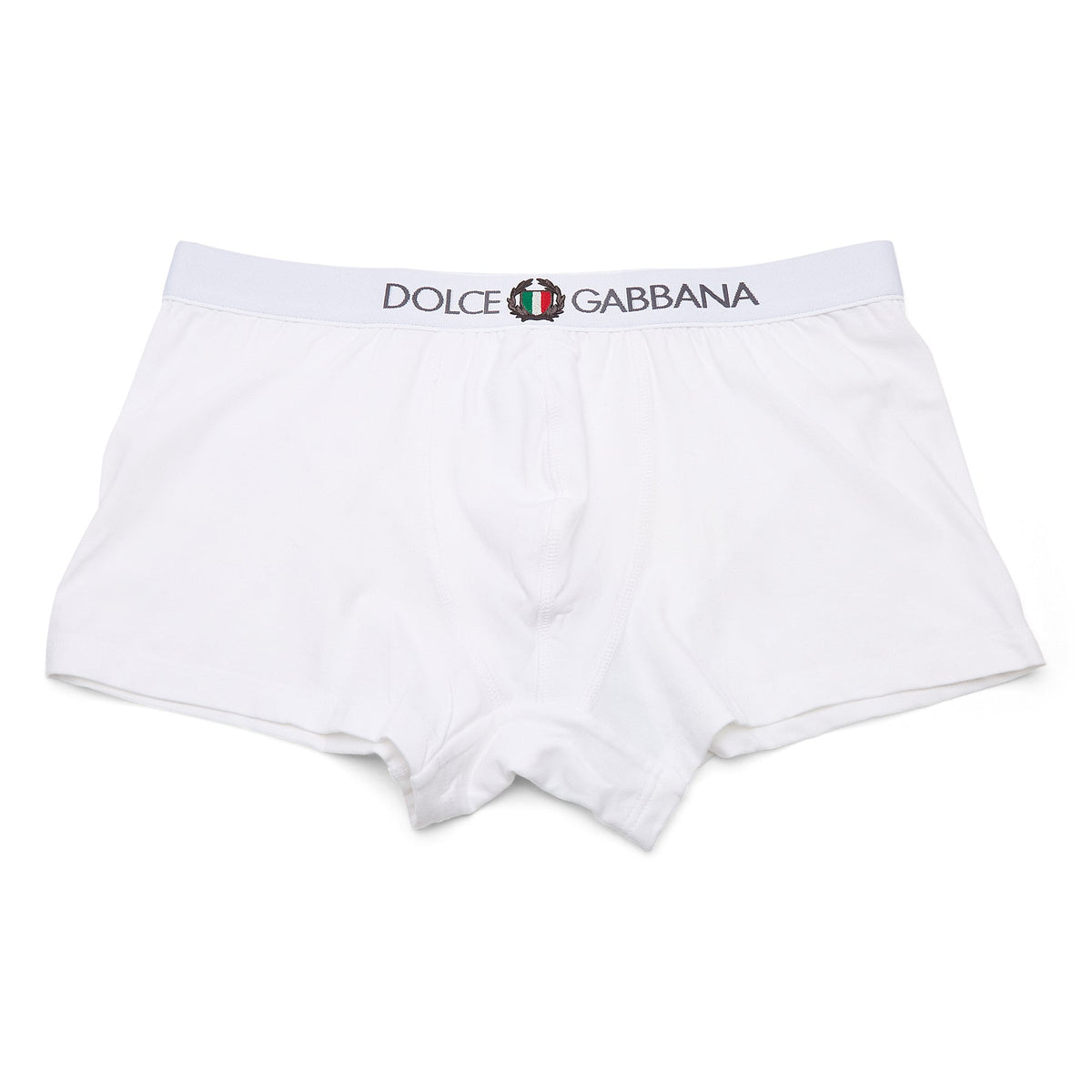 Dolce & Gabbana Logo Regular Boxers (Optical White)