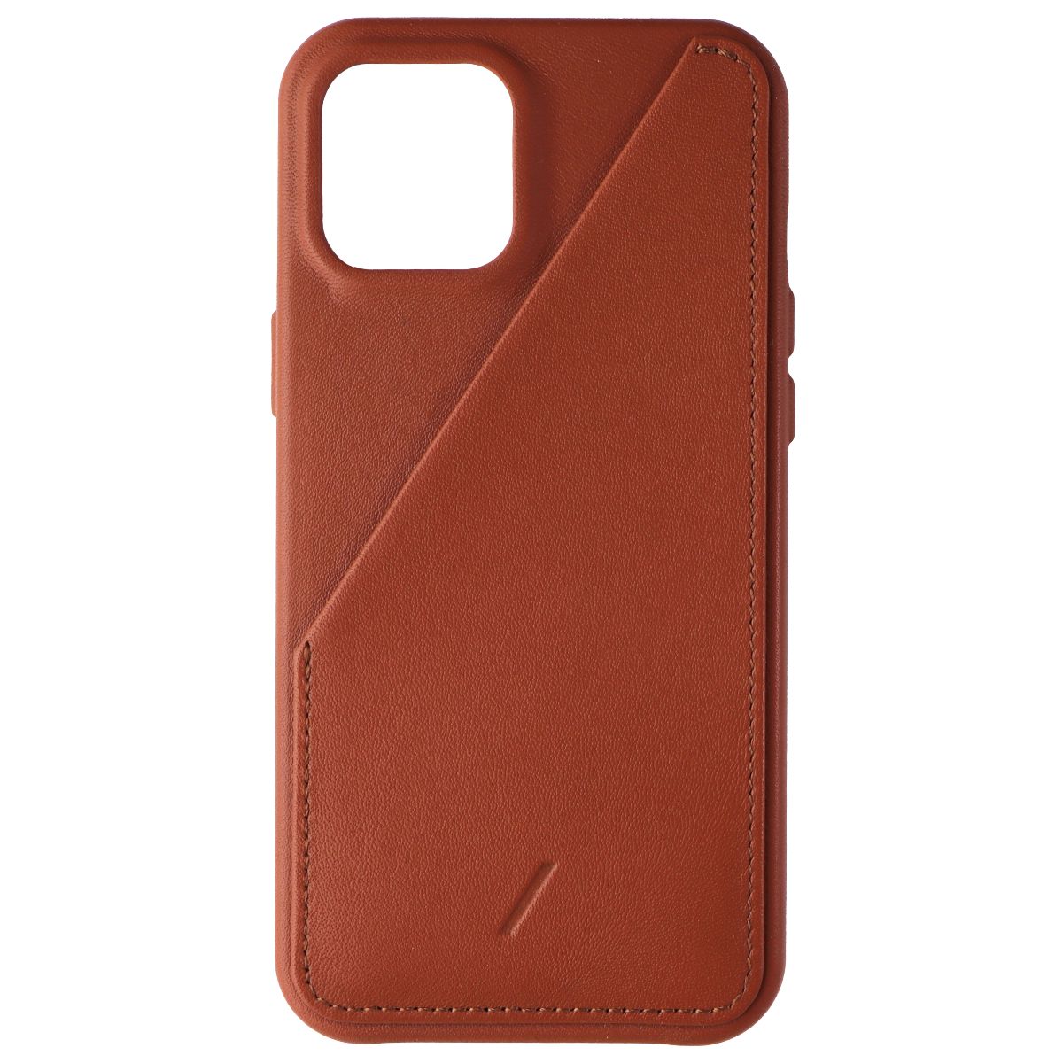 Native Union Clic Card Case for Apple iPhone 12 Pro Max - Tan Leather - New