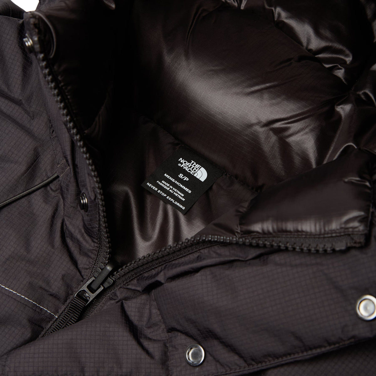 The North Face DryVent Reversible Down Jacket (Lead/TNF Black)