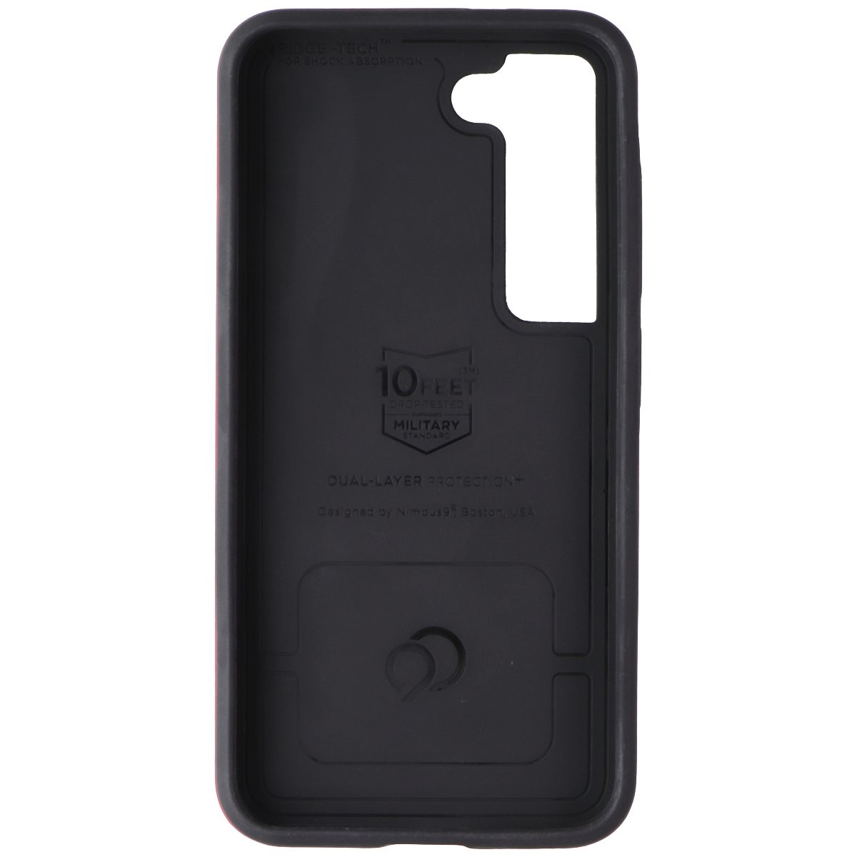 Nimbus9 Cirrus 2 Series Hard Case for Samsung Galaxy S23 5G - Crimson Red/Black - New