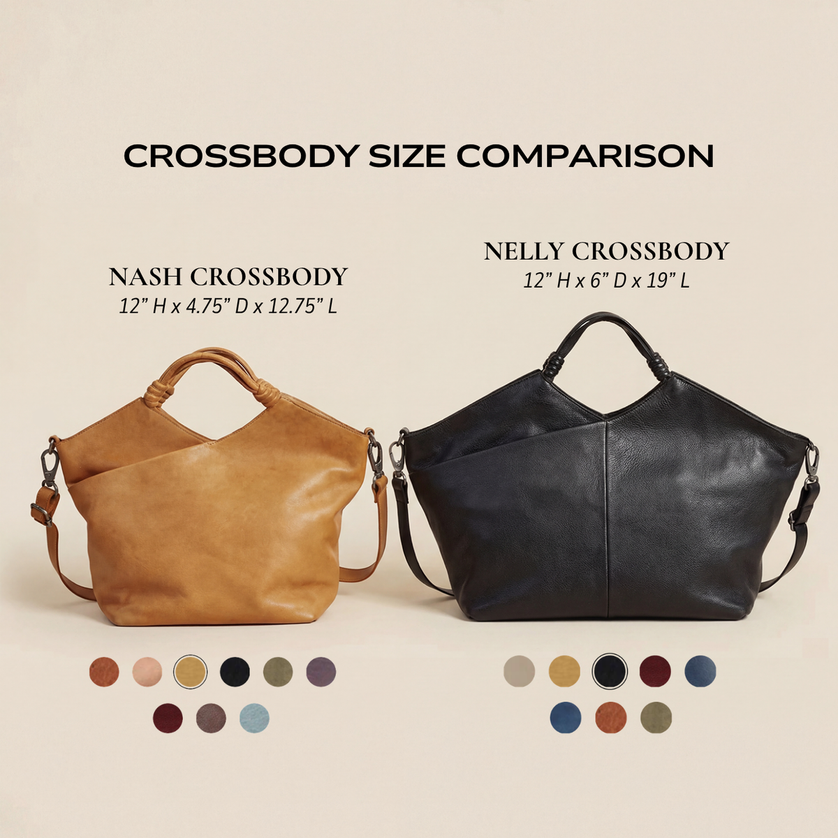 Nash Leather Crossbody Bag