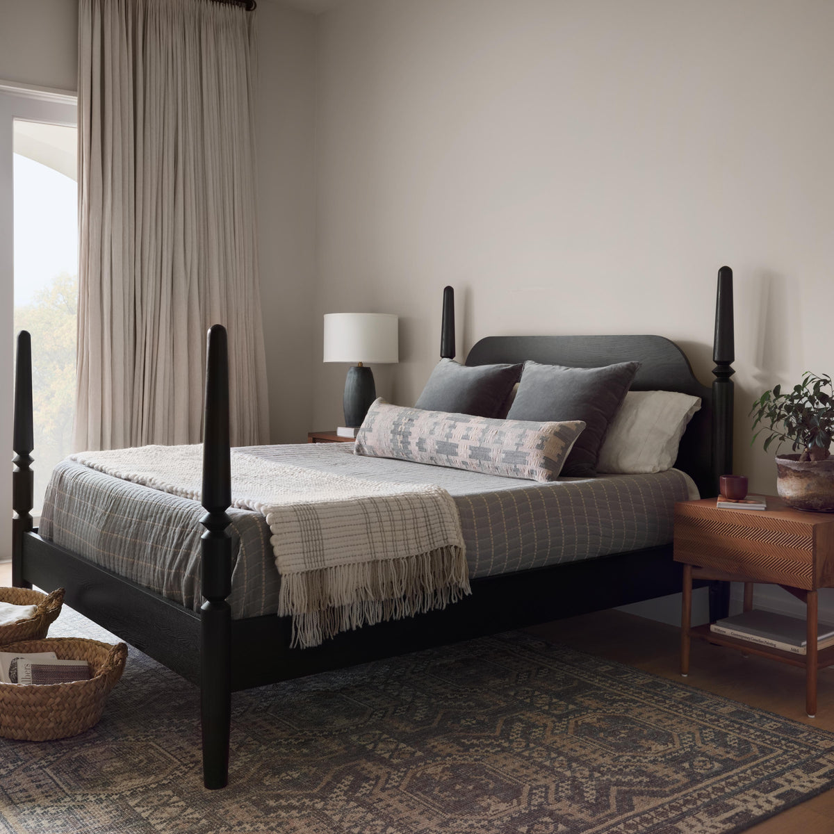 Naya Organic Cotton Quilted Bed Blanket