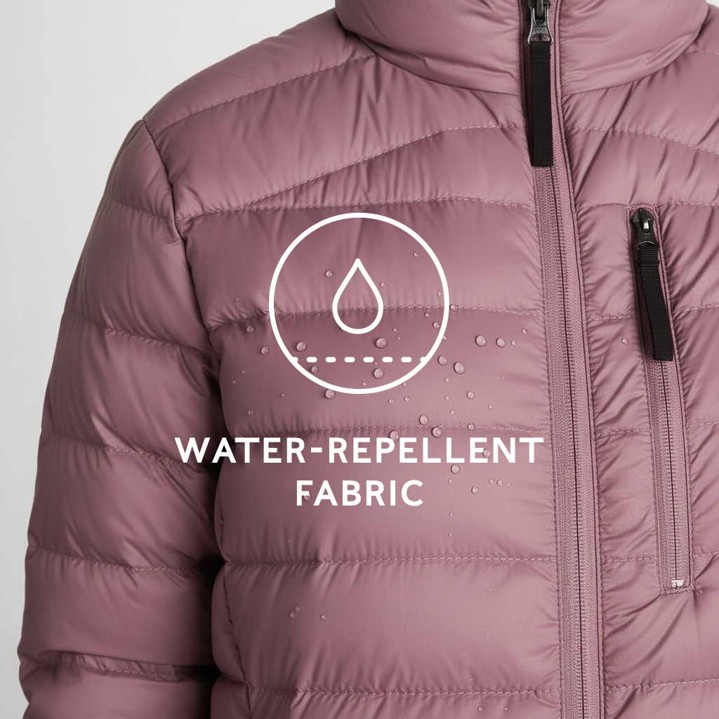 North Womens RDS Certified Down Jacket - Mauve