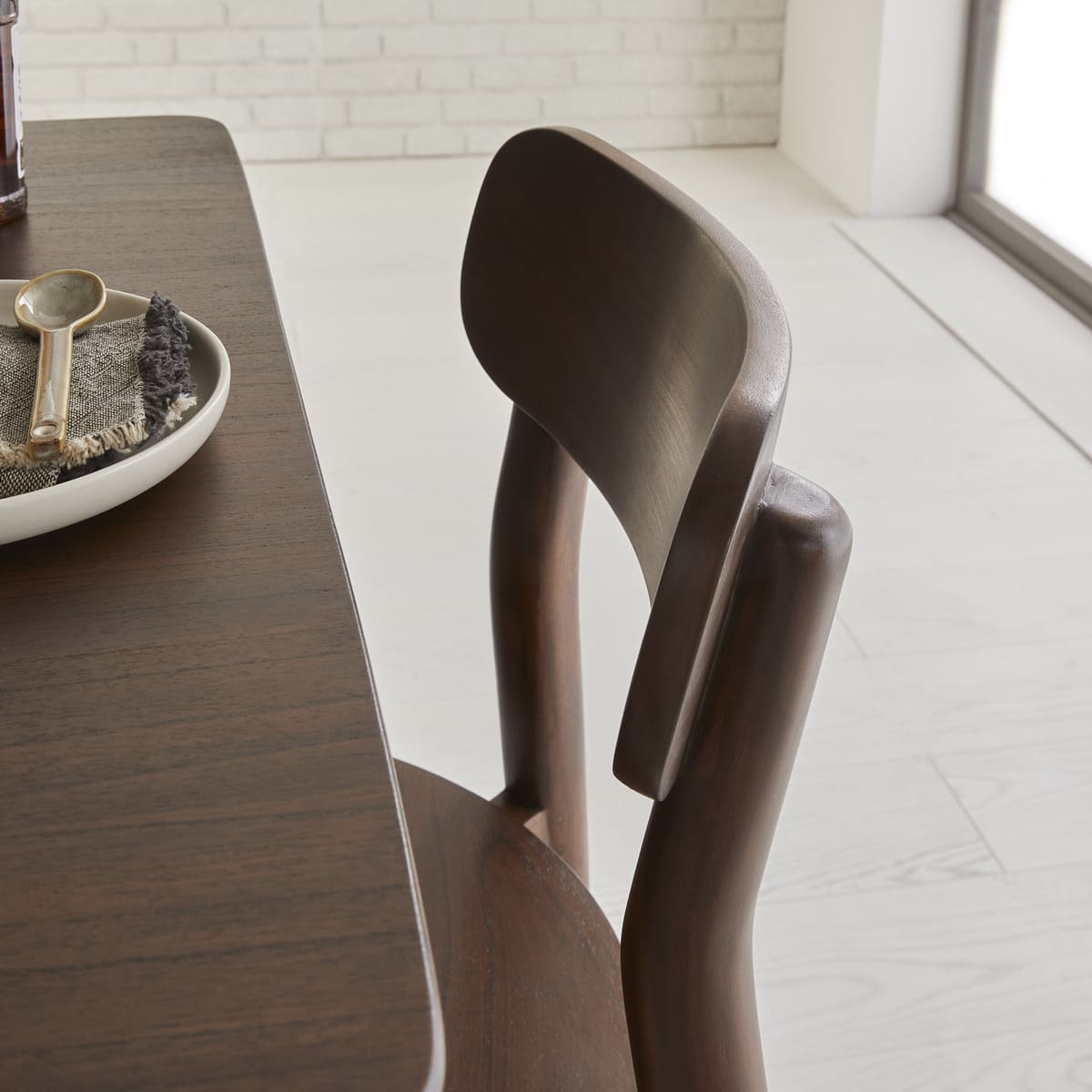 Norway Dark Walnut Dining Chair (Set of 2)
