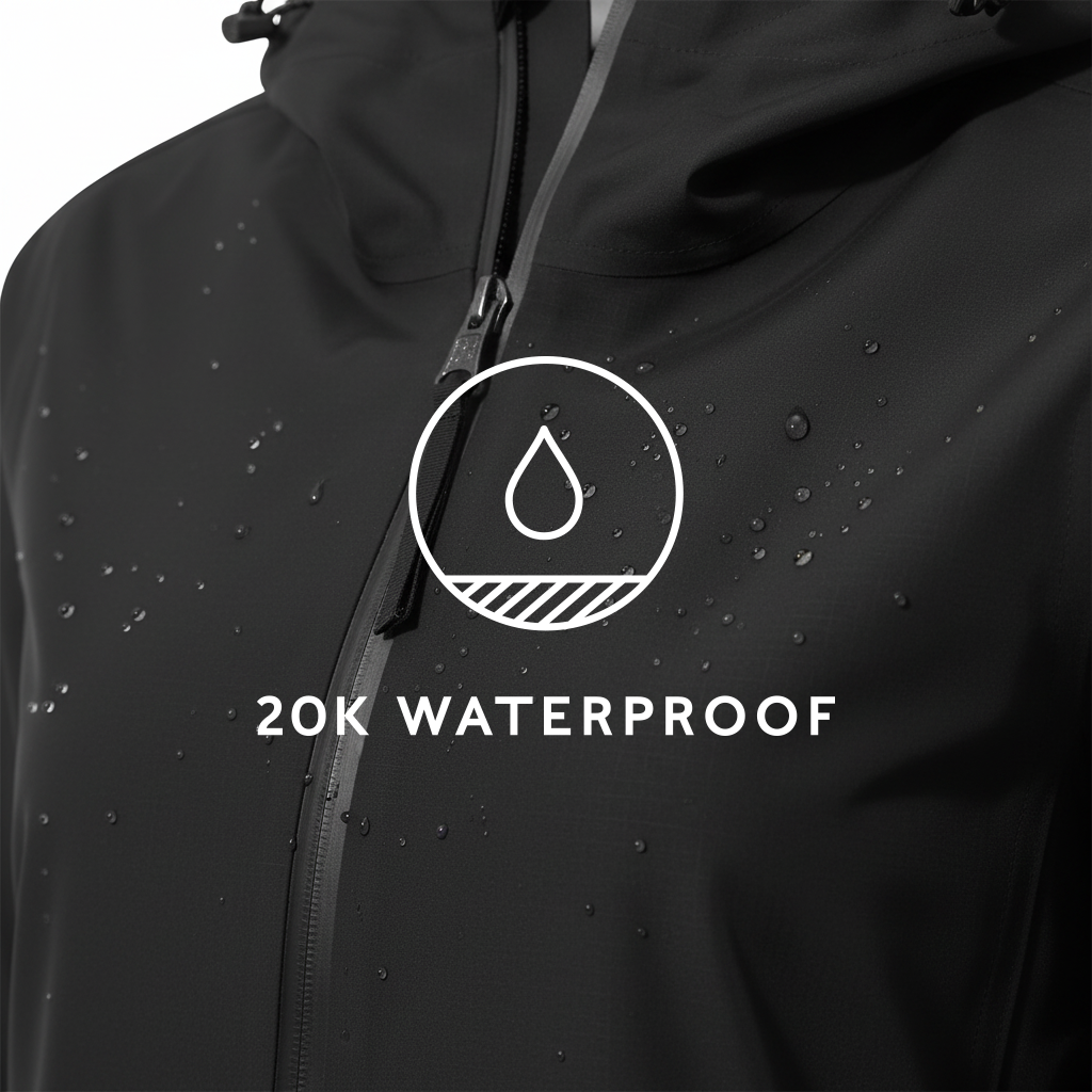 Nova Womens Performance Waterproof Jacket - Black
