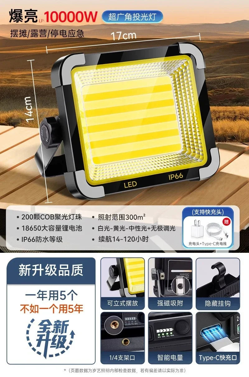 LED Solar Emergency Light