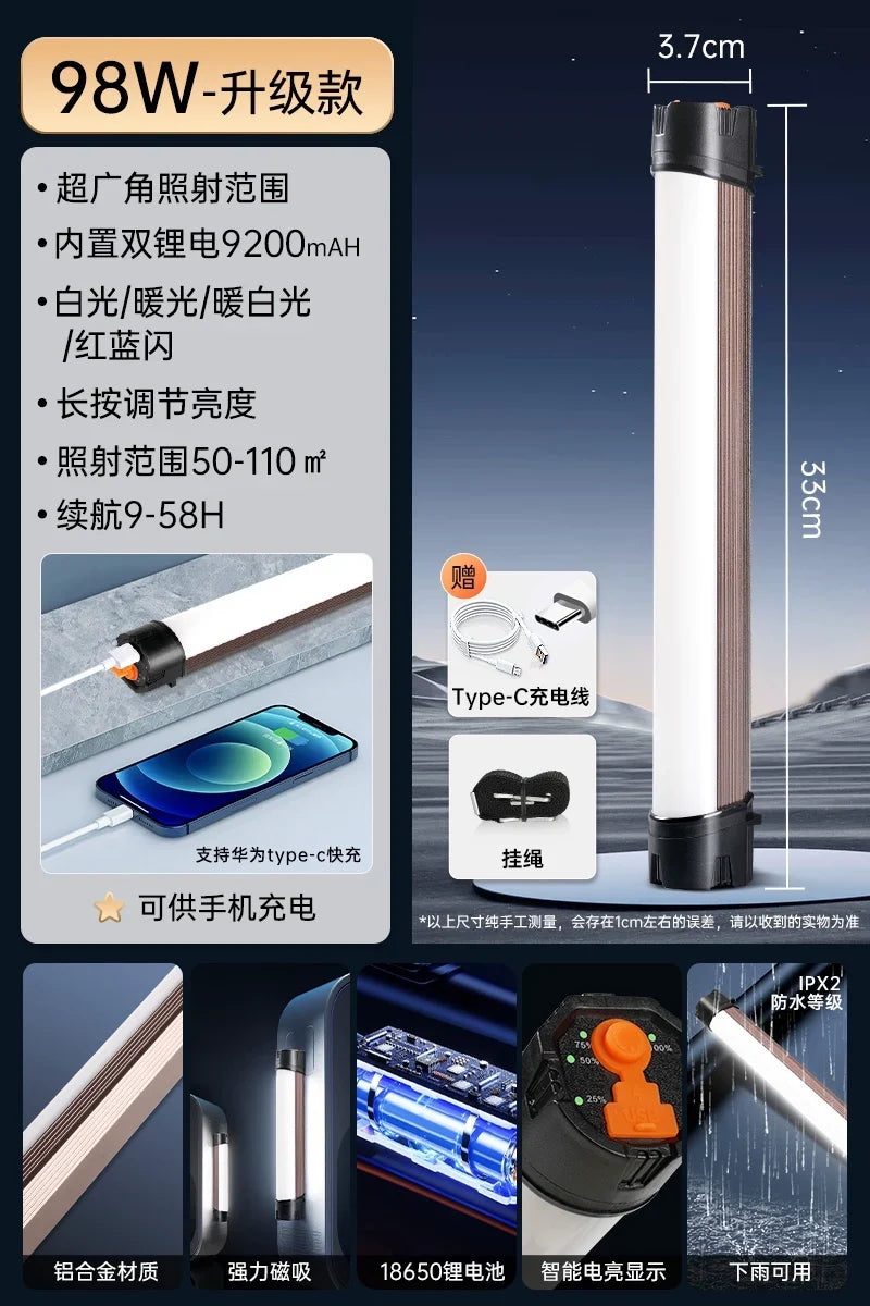 Rechargeable Super Bright LED Flashlight