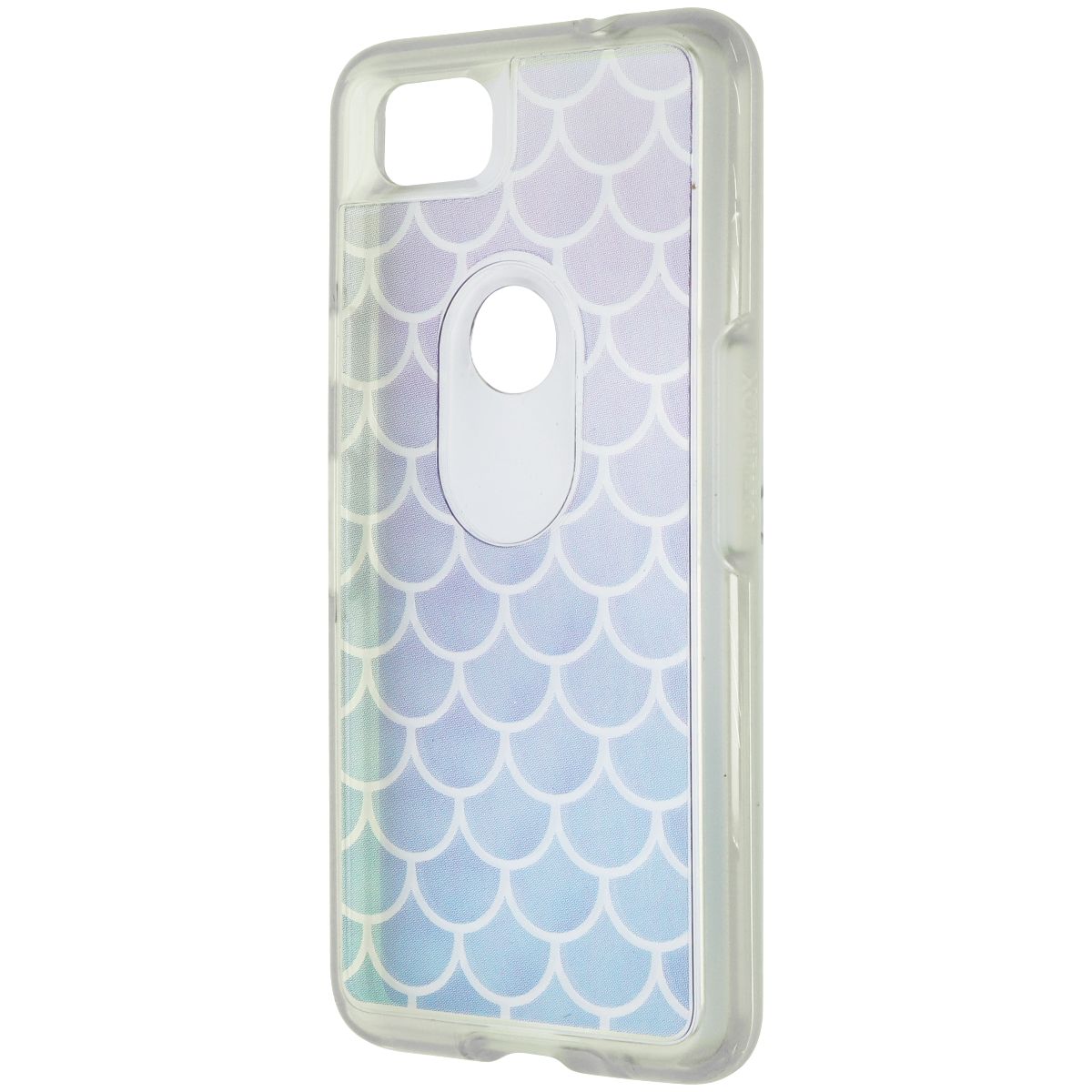 OtterBox Symmetry Series Hybrid Case for Google Pixel 2 - Clear/Blue Scales - New