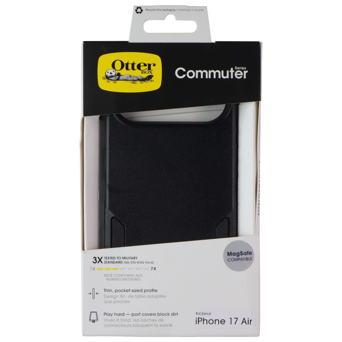 OtterBox Commuter Series Case for MagSafe for Apple iPhone 17 Air - Black - New