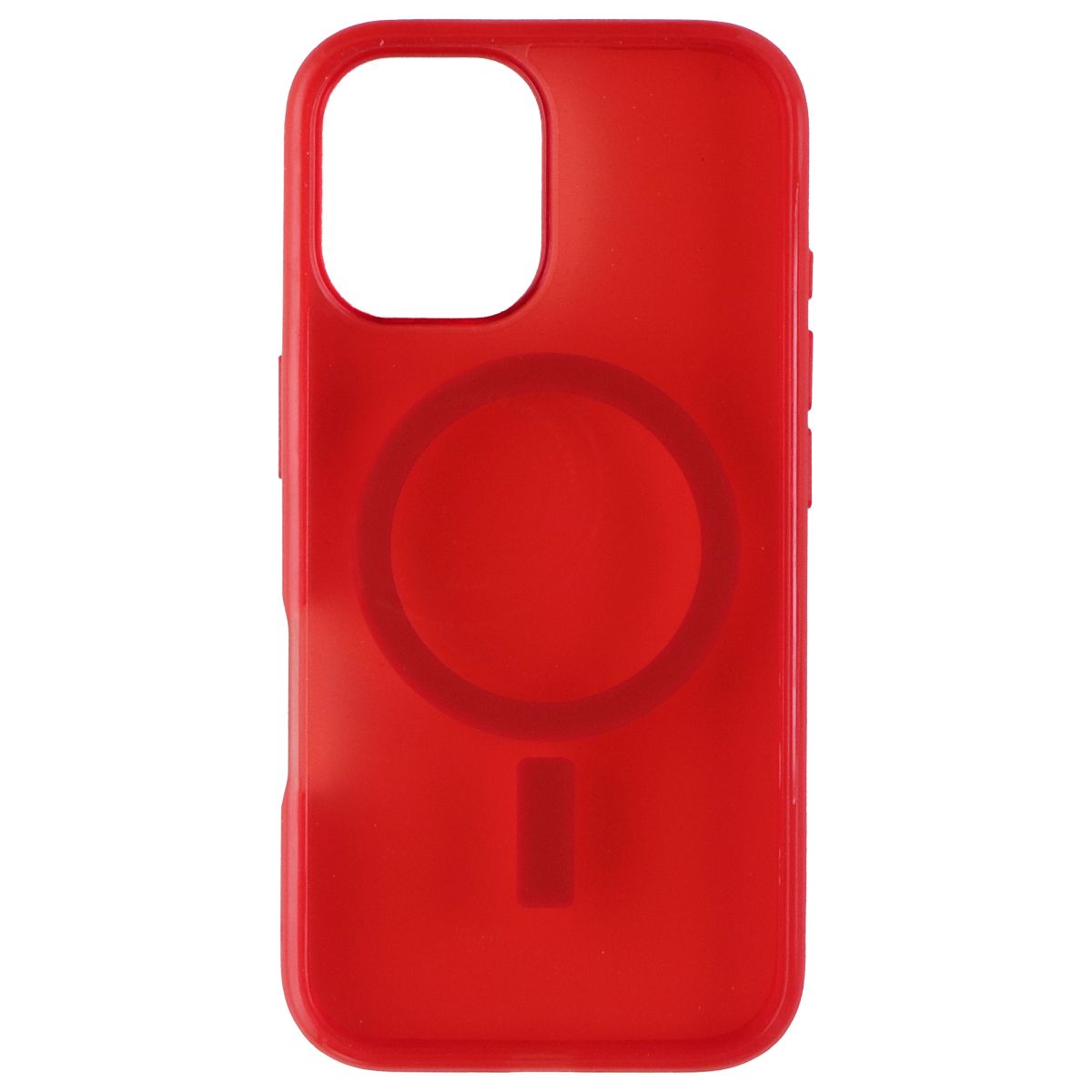 OtterBox Symmetry Clear Case for MagSafe for Apple iPhone 16 - Firecracker (Red) - New