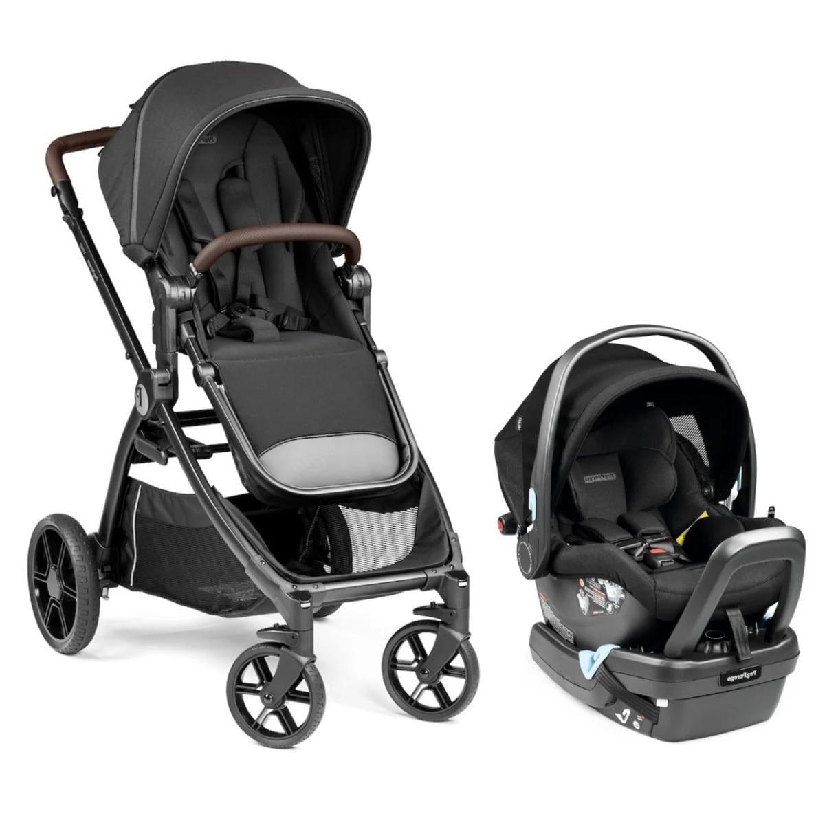 PEG OPEN BOX YPSI + Primo Viaggio Nido Travel System - True Black