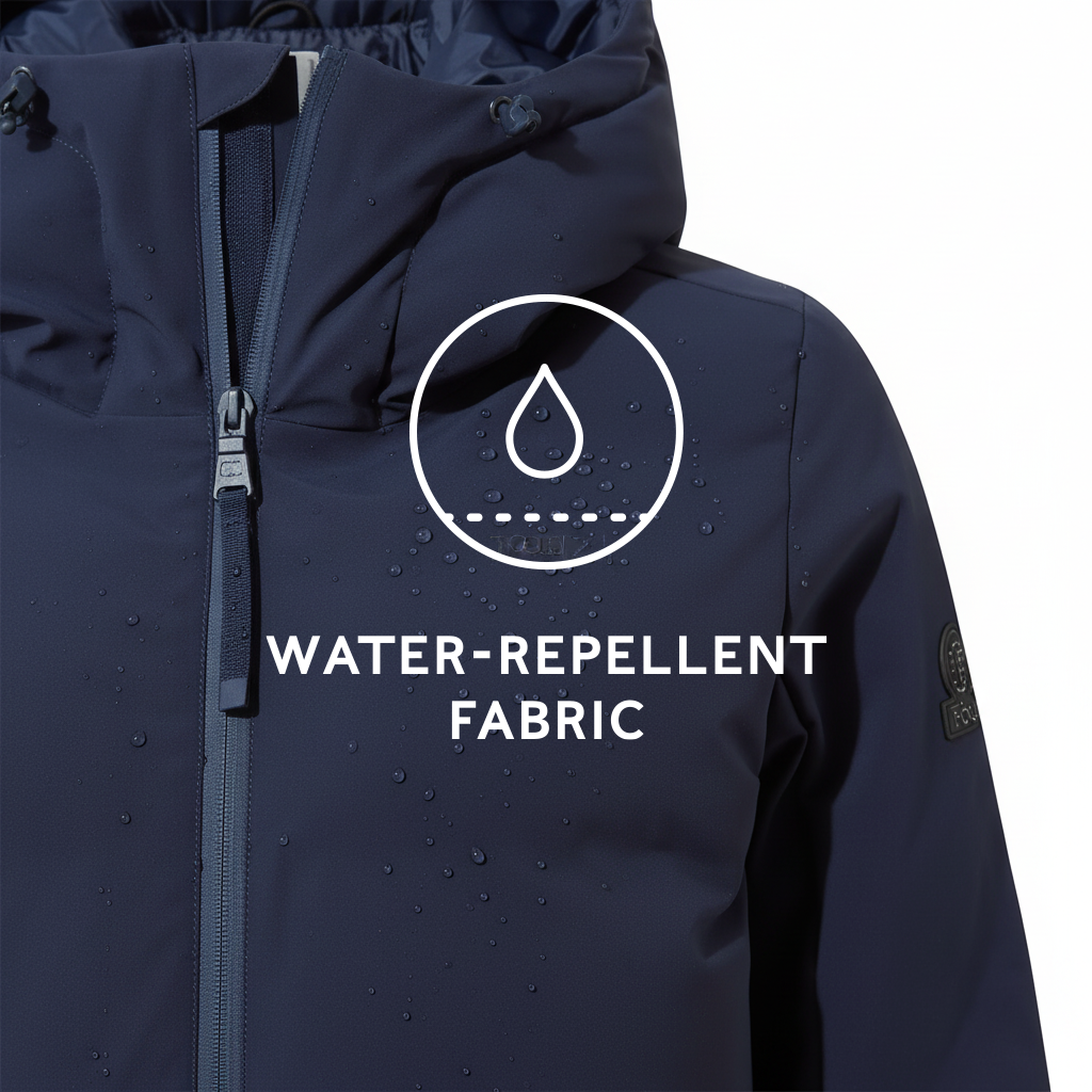 Orelle Womens Insulated Ski Jacket - Oxford Blue