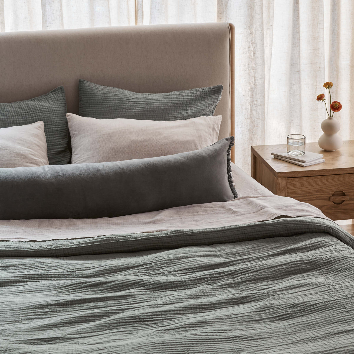 Organic Cotton Gauze Duvet Set