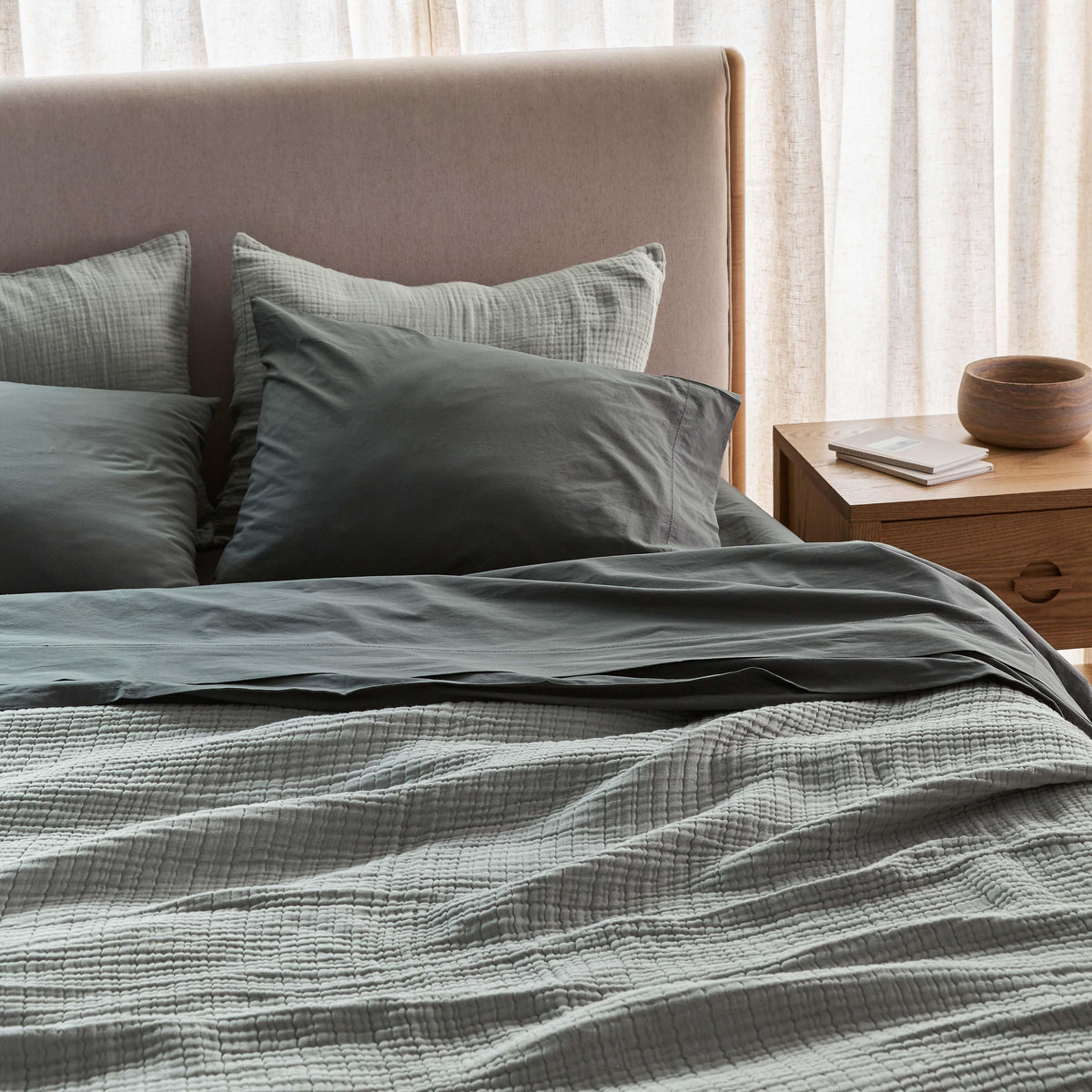 Organic Cotton Gauze Shams