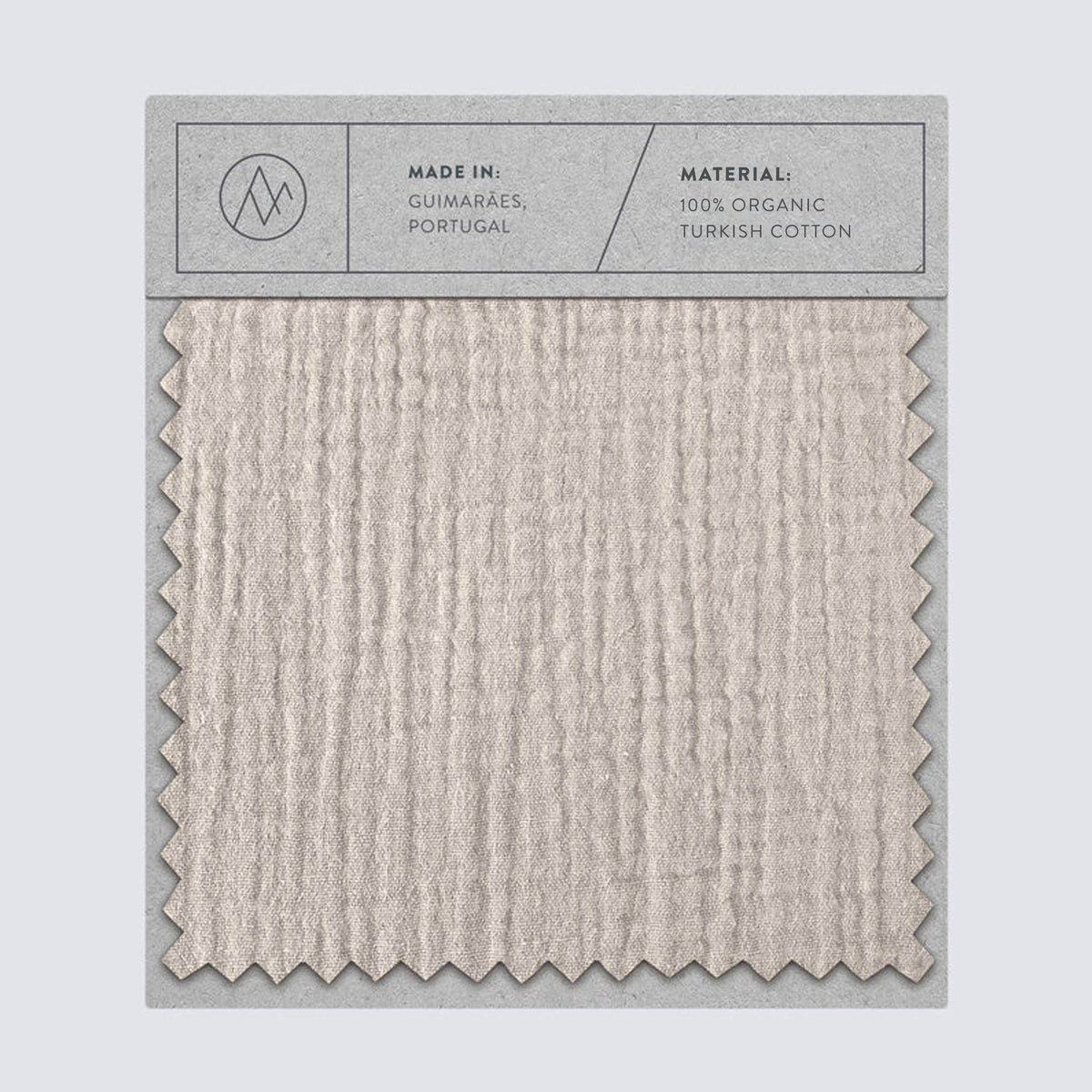 Organic Cotton Gauze Bedding Swatch