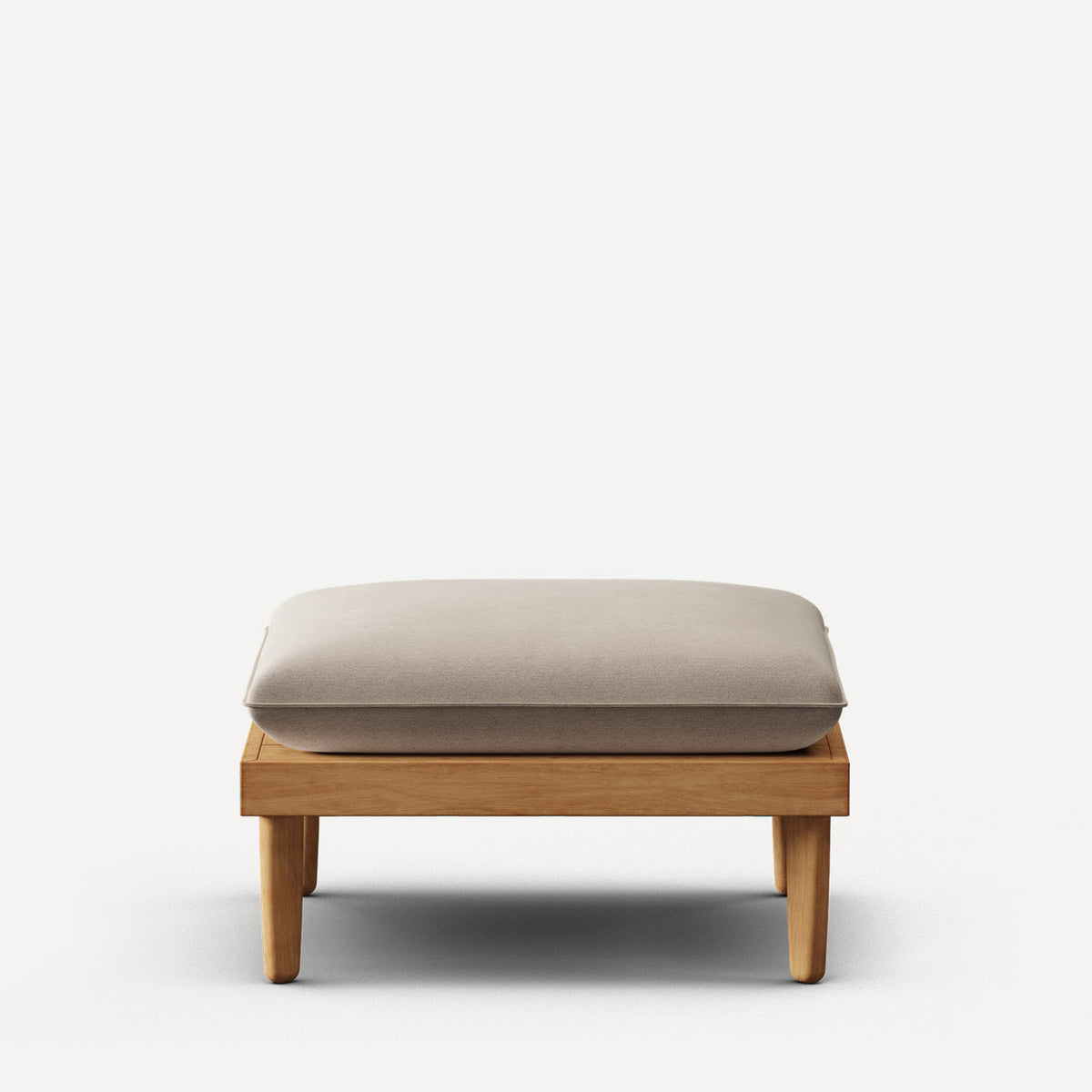 Dunes Teak Ottoman
