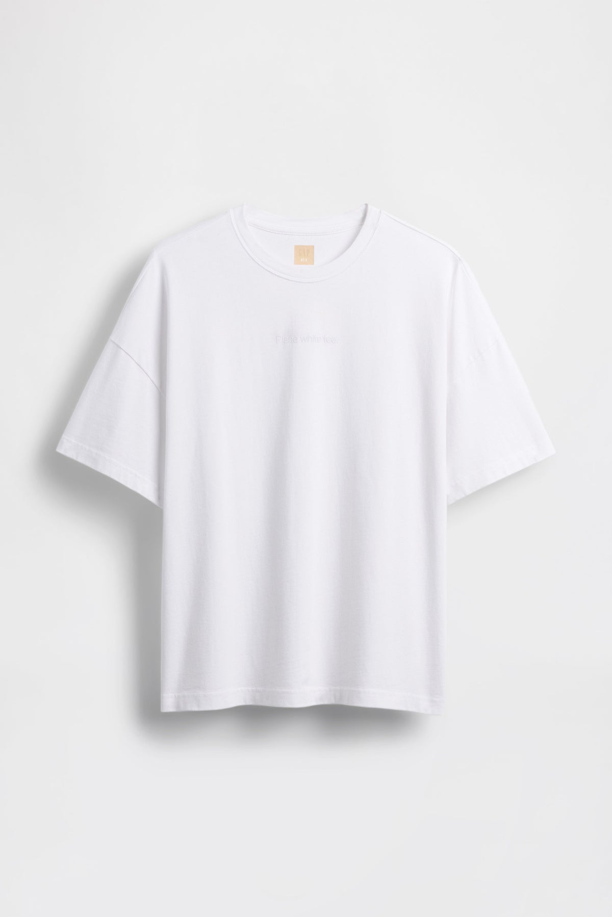 GAP X BEIS Graphic Oversized T-Shirt in Optic White