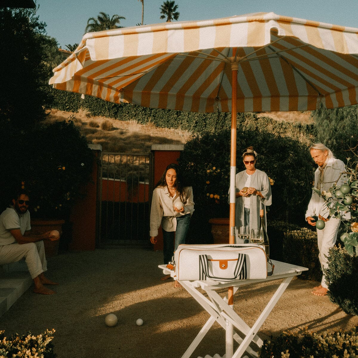 The Bocce Ball Set