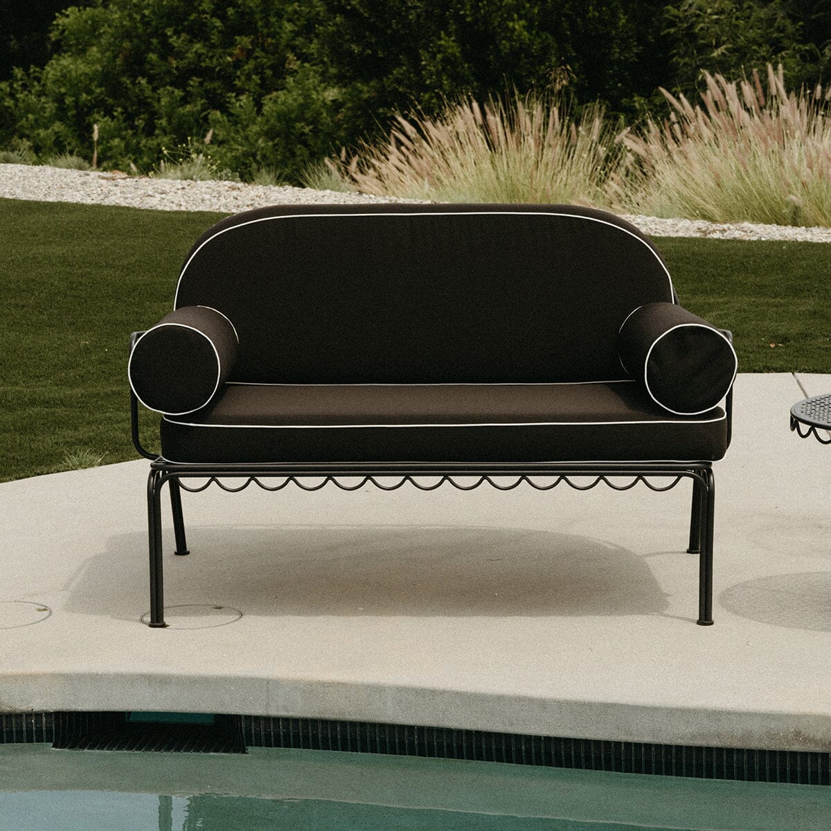 The Al Fresco Love Seat Slip Cover Set