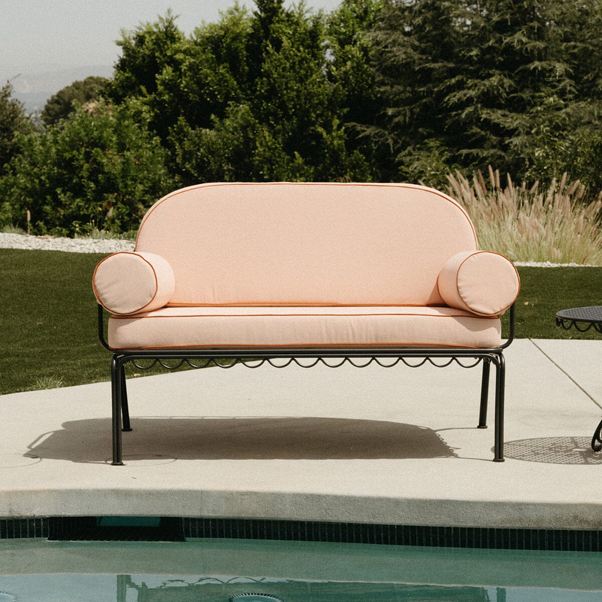 The Al Fresco Love Seat Slip Cover Set