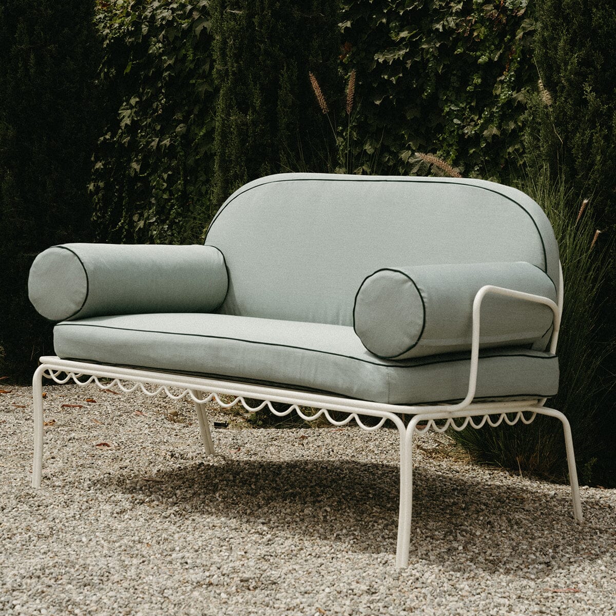 The Al Fresco Love Seat Slip Cover Set