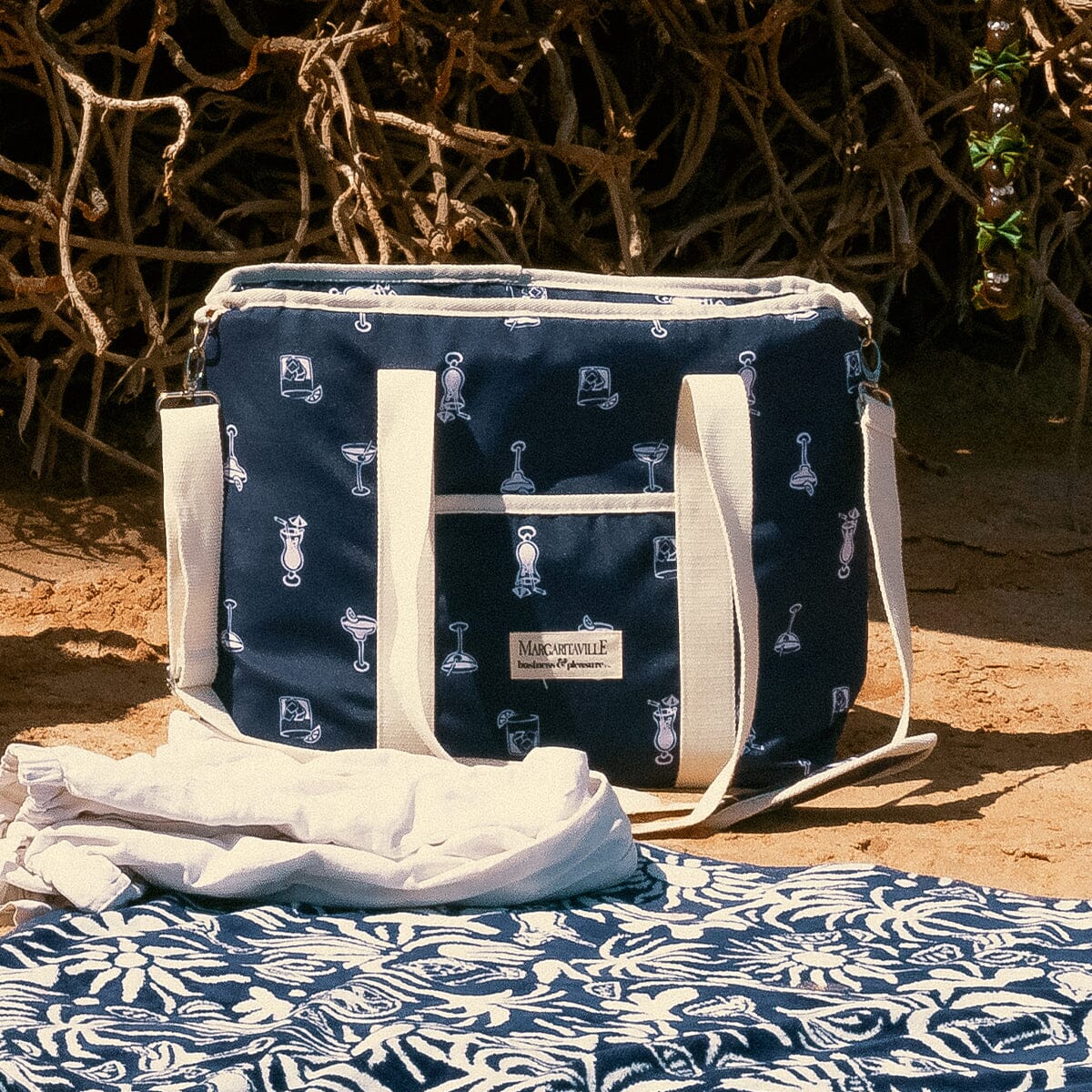 The Volcano Cooler Tote Bag