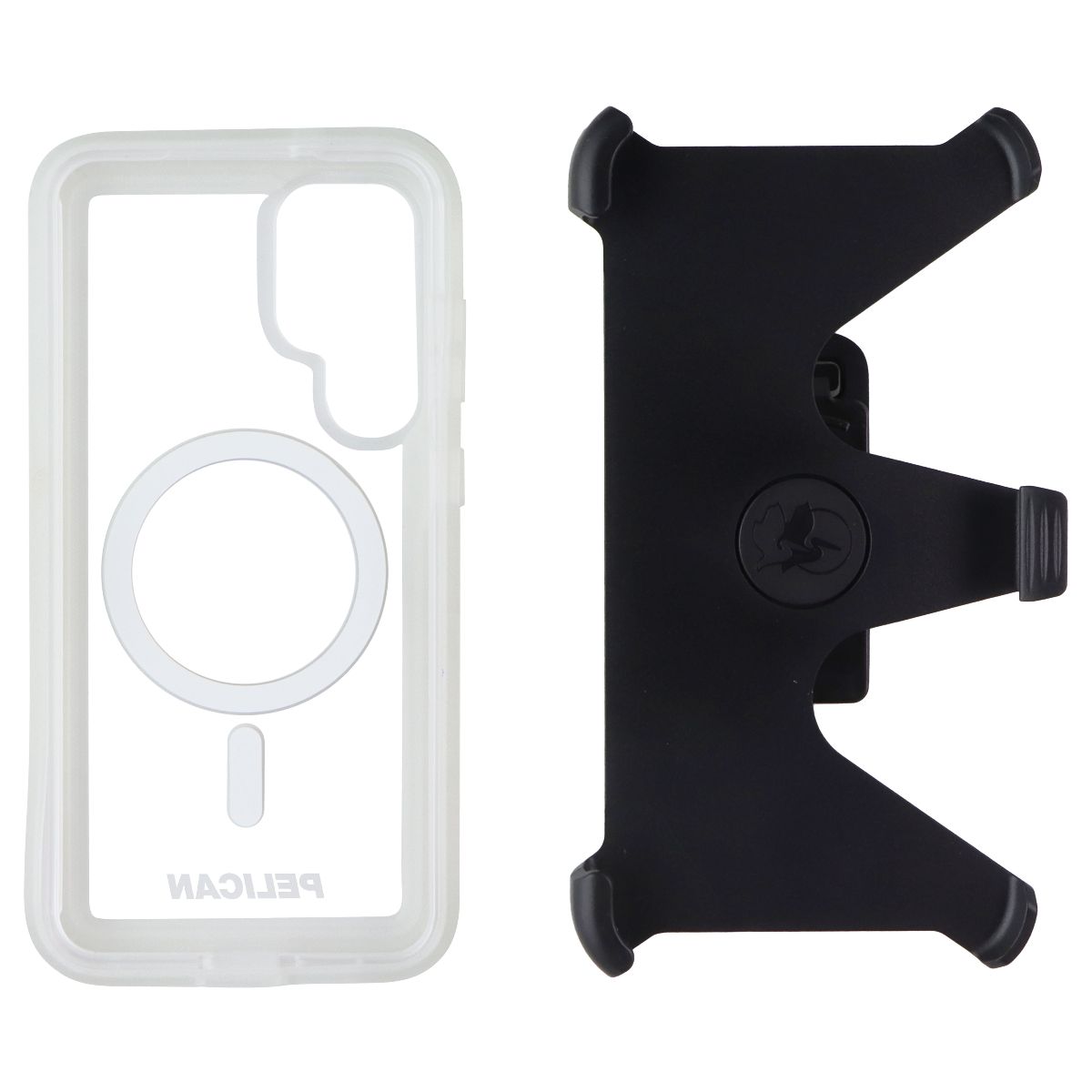Pelican Voyager Magnetic Case + Holster for Samsung Galaxy S25+ (Plus) - Clear - New