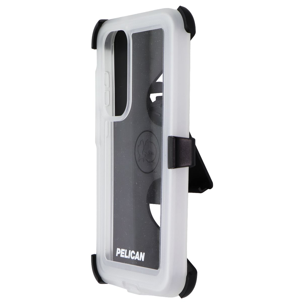 Pelican Voyager Case and Belt Clip Holster for Samsung Galaxy S24+(Plus) - Clear - New