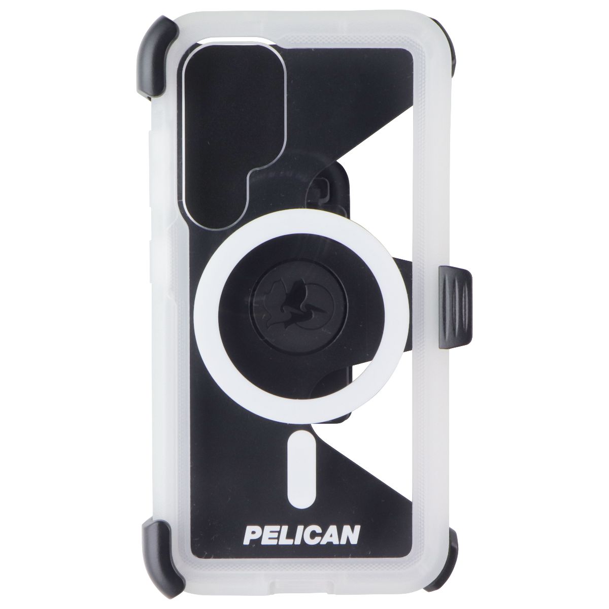 Pelican Voyager Magnetic Case + Holster for Samsung Galaxy S25 - Clear - New